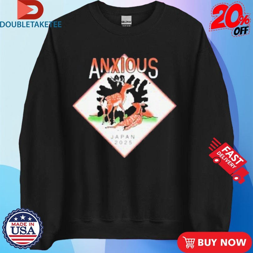 Official Anxious Japan 2025 Deers Shirts