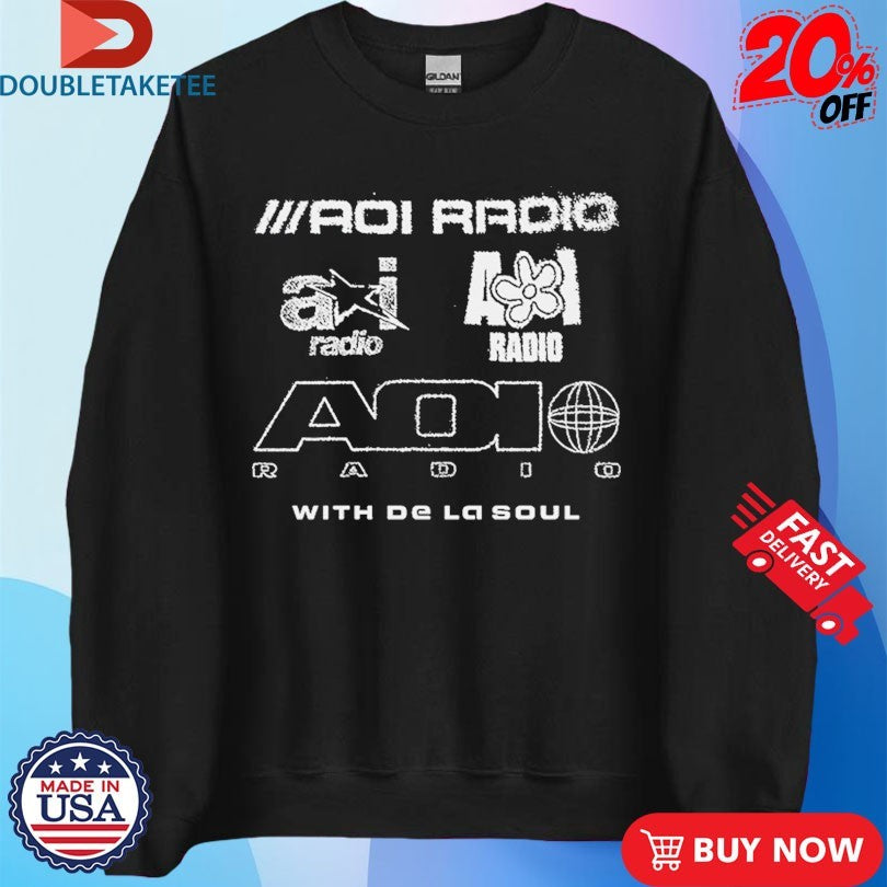 Official Aoi Radio With De La Soul Shirts
