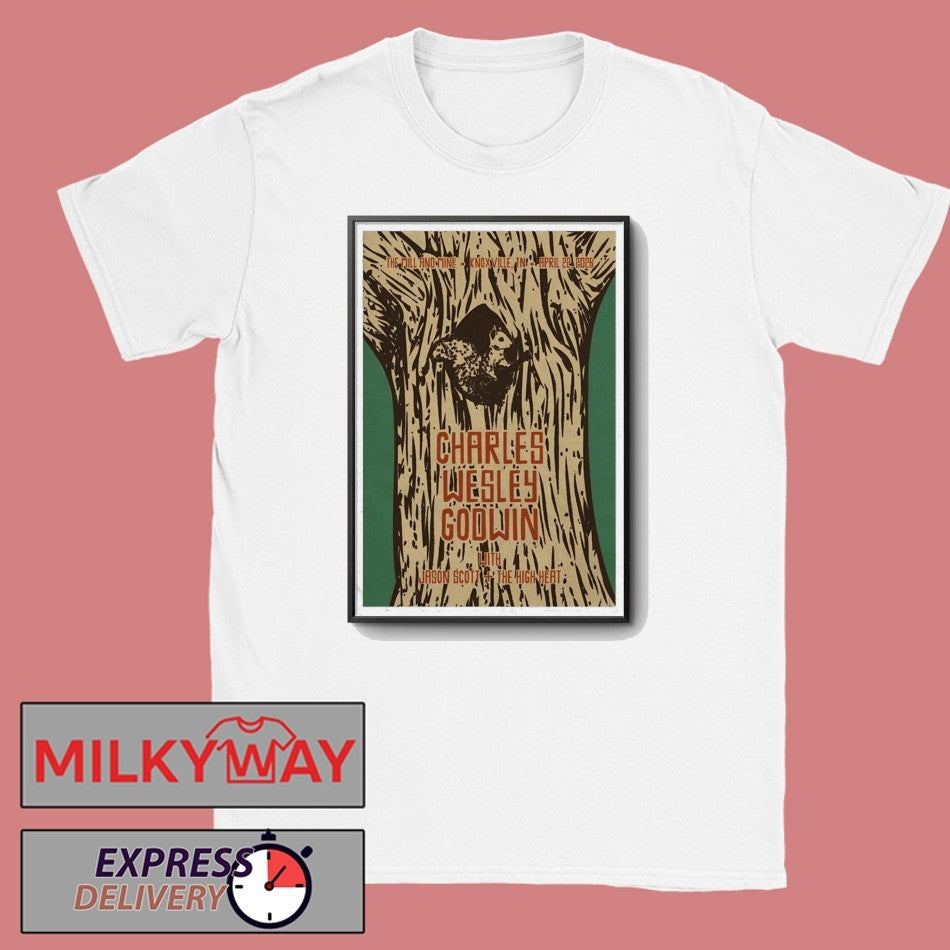 Apr 22 2026 Knoxville POSTER Charles Wesley Godwin shirt