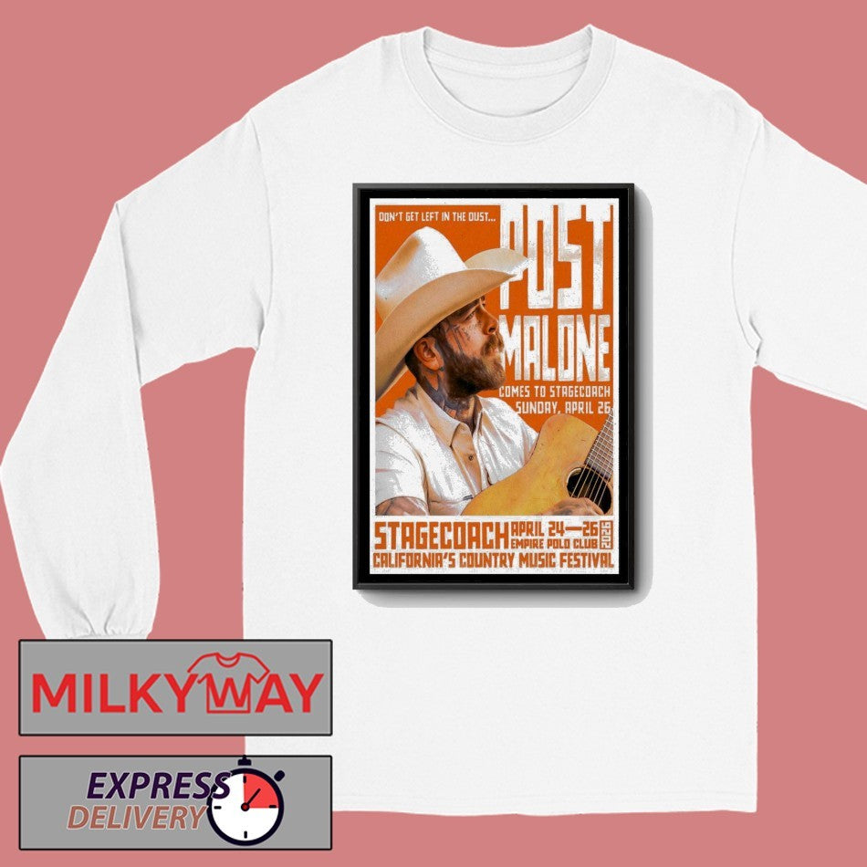 Apr 24-26 2026 Post Malone Empire Polo Club Poster shirt