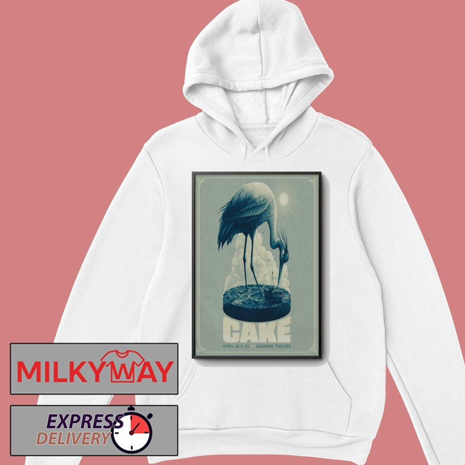 April 29 2026 LIMITED CAKE Band Poster New Orleanes Tour shirt