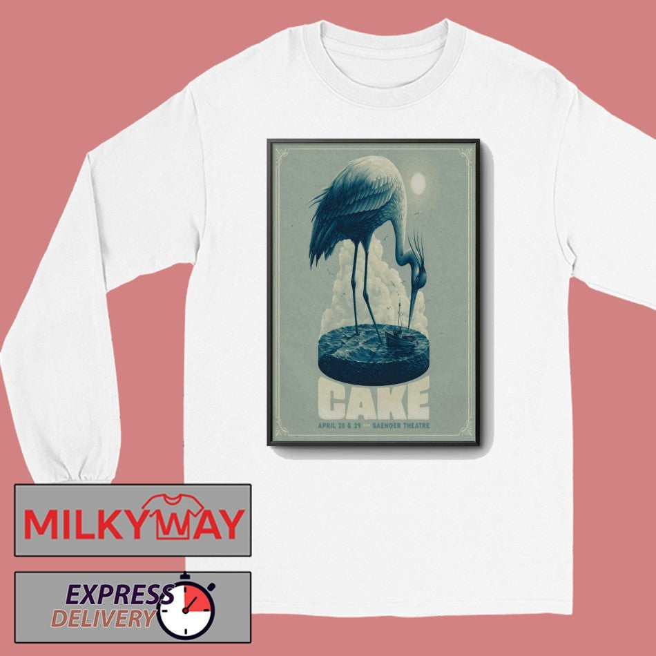 April 29 2026 LIMITED CAKE Band Poster New Orleanes Tour shirt