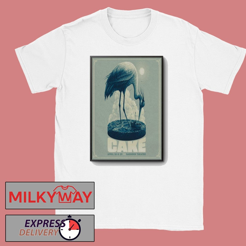April 29 2026 LIMITED CAKE Band Poster New Orleanes Tour shirt