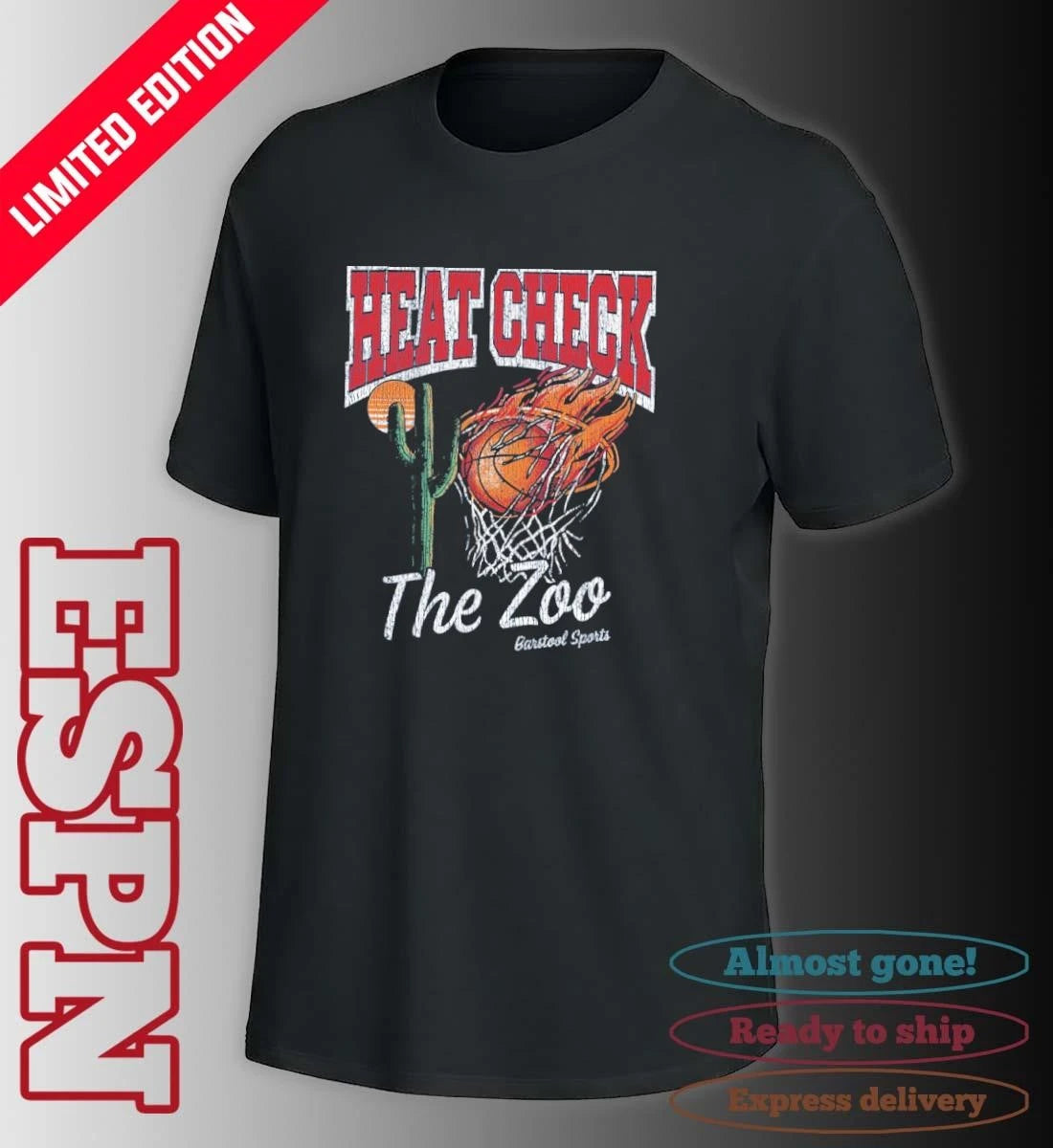 Official Arizona Wildcats Heat Check The Zoo Shirt