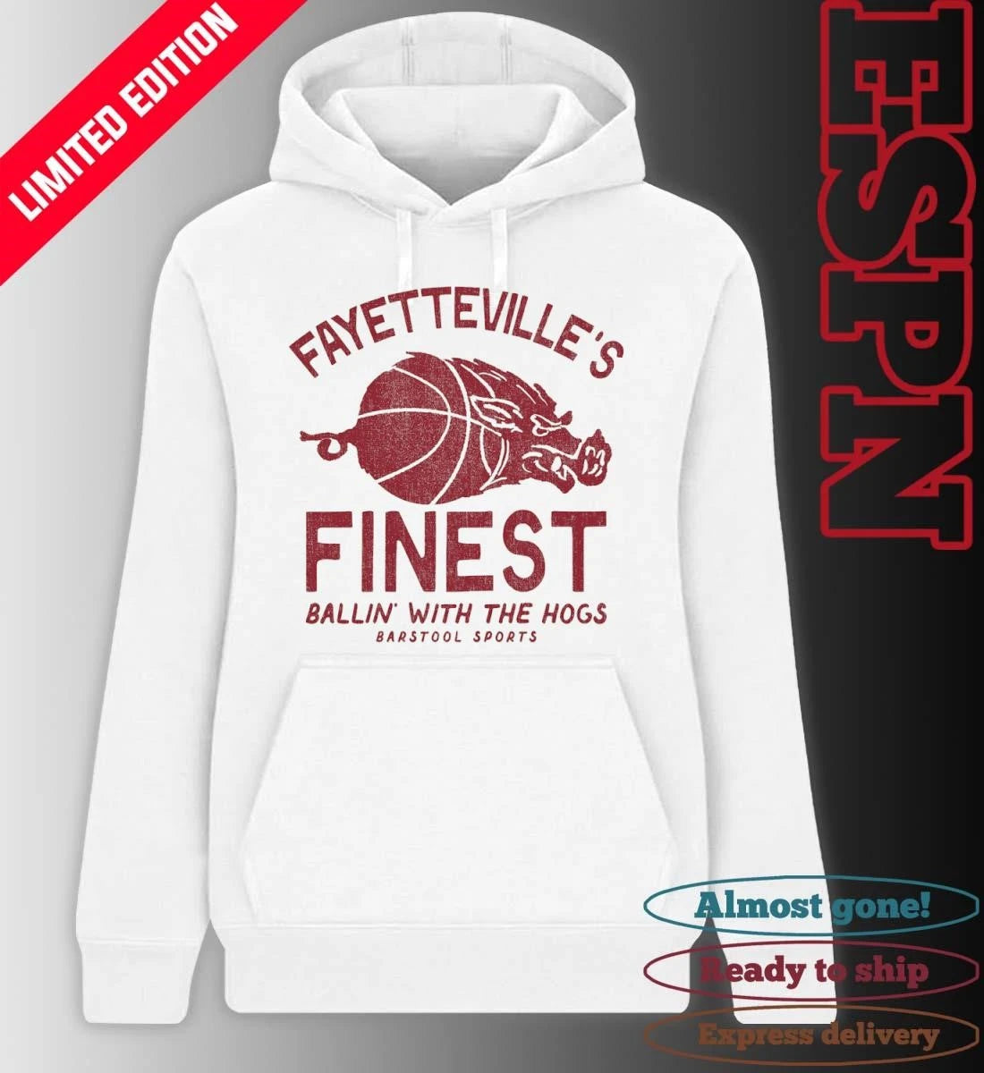 Official Arkansas Razorbacks Basketball Fayetteville’s Finest Shirt