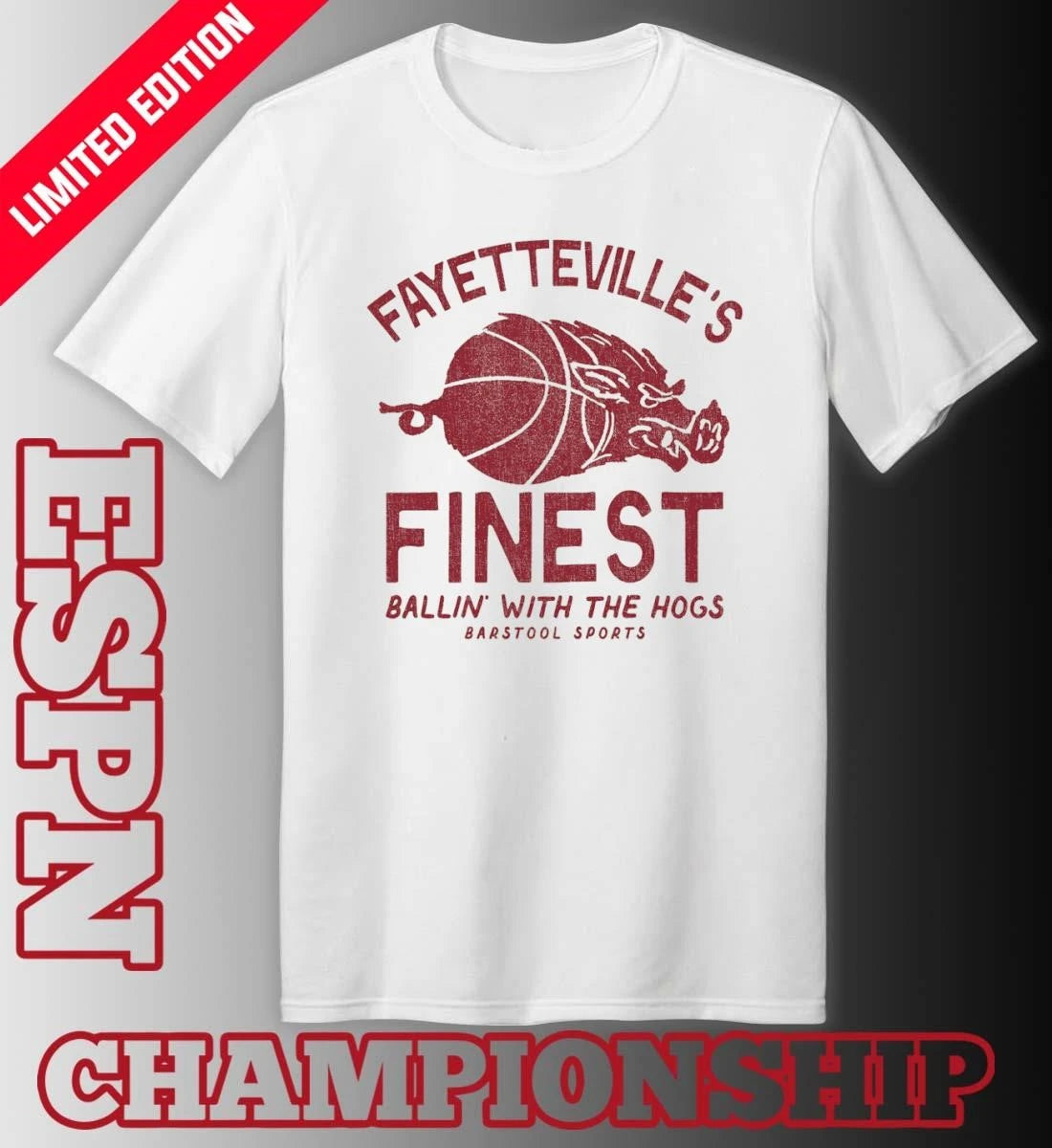 Official Arkansas Razorbacks Basketball Fayetteville’s Finest Shirt