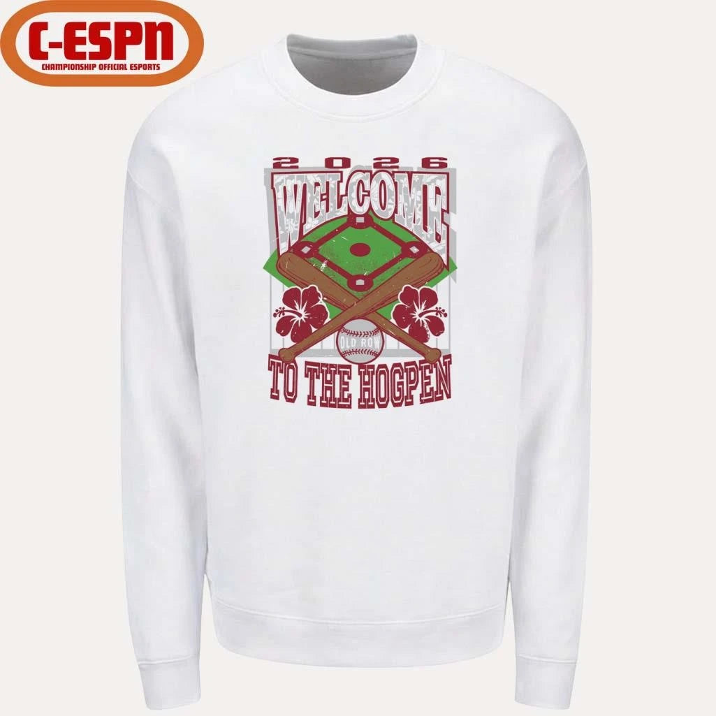 Official Arkansas Razorbacks Welcome To The Hogpen Baseball Shirt