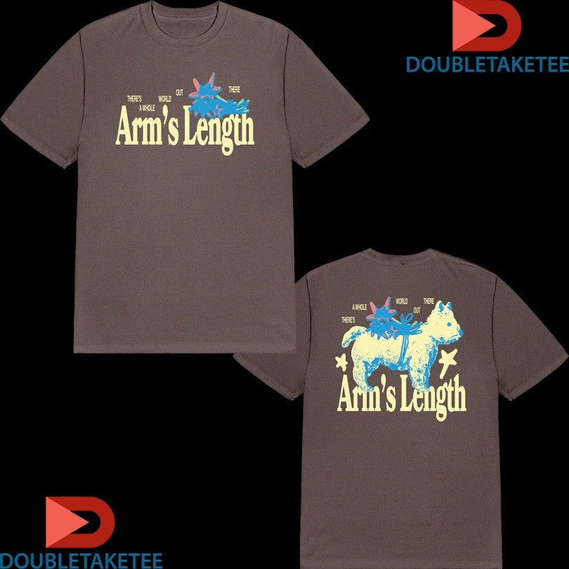 Official Arm’s Length There’s A Whole World Out There Terrier Shirts