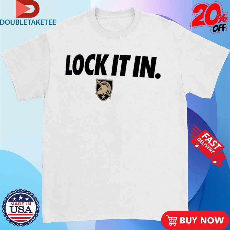 Official Army Black Knights Lock It In Shirts