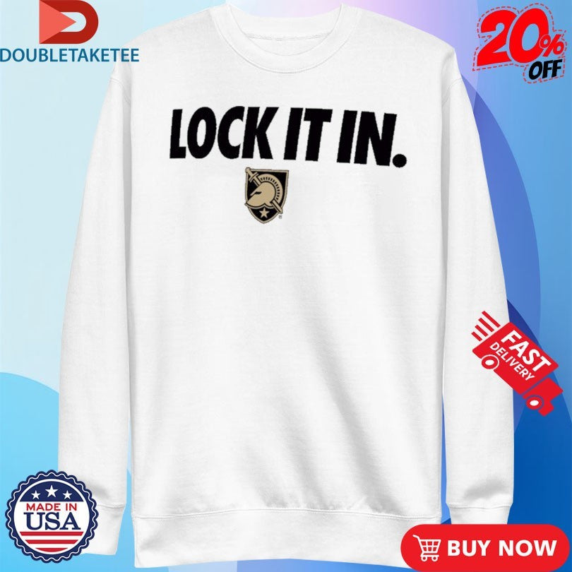 Official Army Black Knights Lock It In Shirts