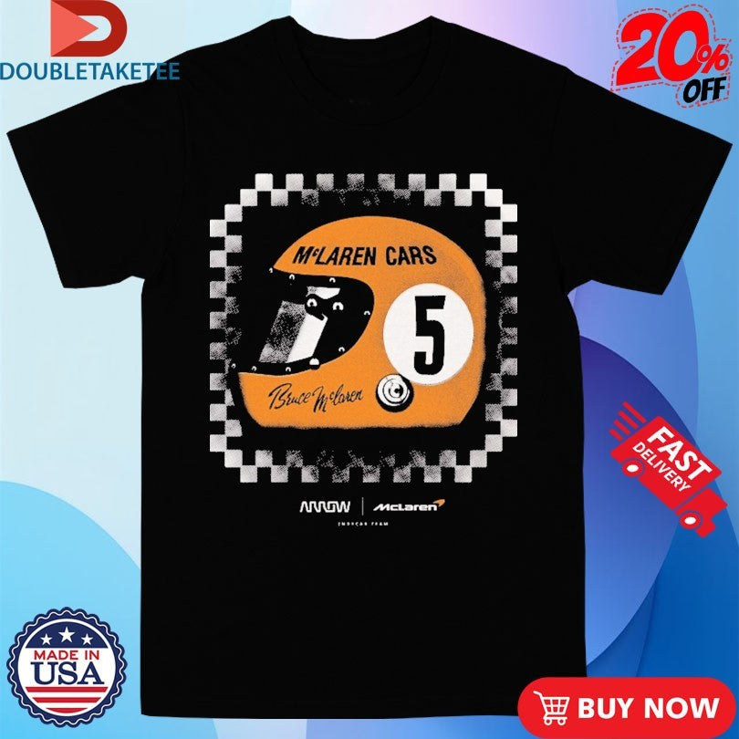 Official Arrow McLaren Helmet Racing Shirts