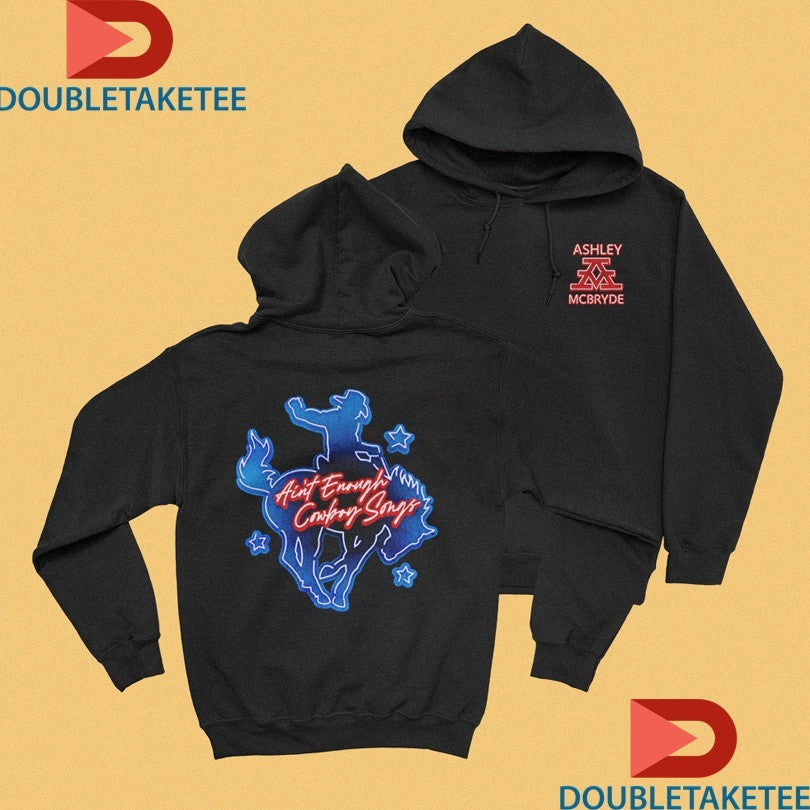 Official Ashley McBryde Ain’t Enough Cowboy Songs Neon Shirts