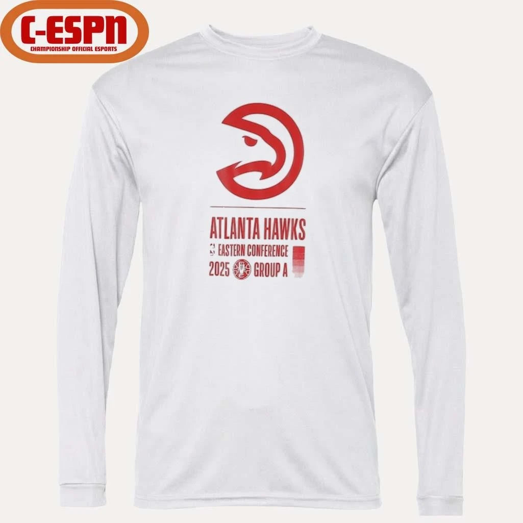 Official Atlanta Hawks NBA Cup Eastern Conference Group A T-Shirt