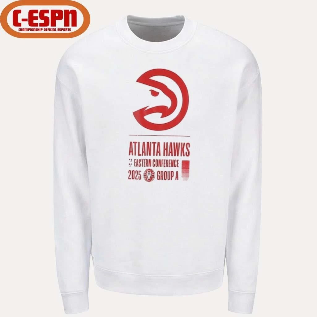 Official Atlanta Hawks NBA Cup Eastern Conference Group A T-Shirt
