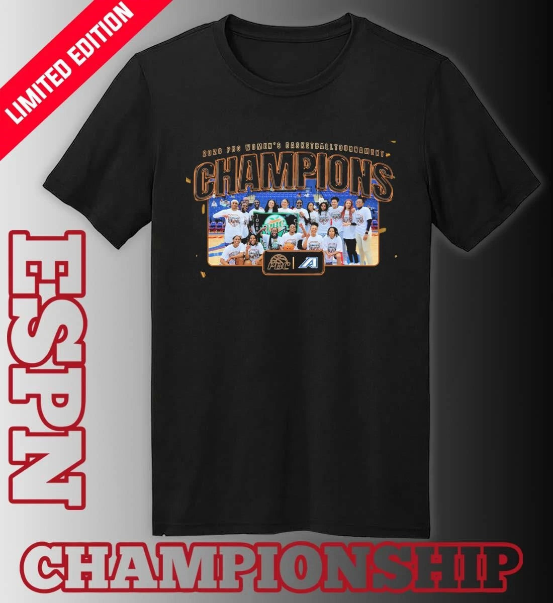 Official Augusta Women’s Basketball PBC Tournament Champions Poster Shirt