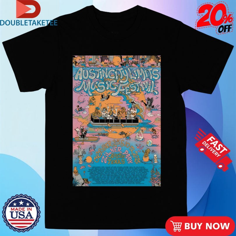 Official Austin City Limits Music Festival 2025 Austin TX Shirts