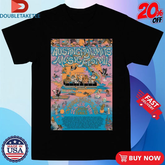 Official Austin City Limits Music Festival 2025 Austin TX Shirts