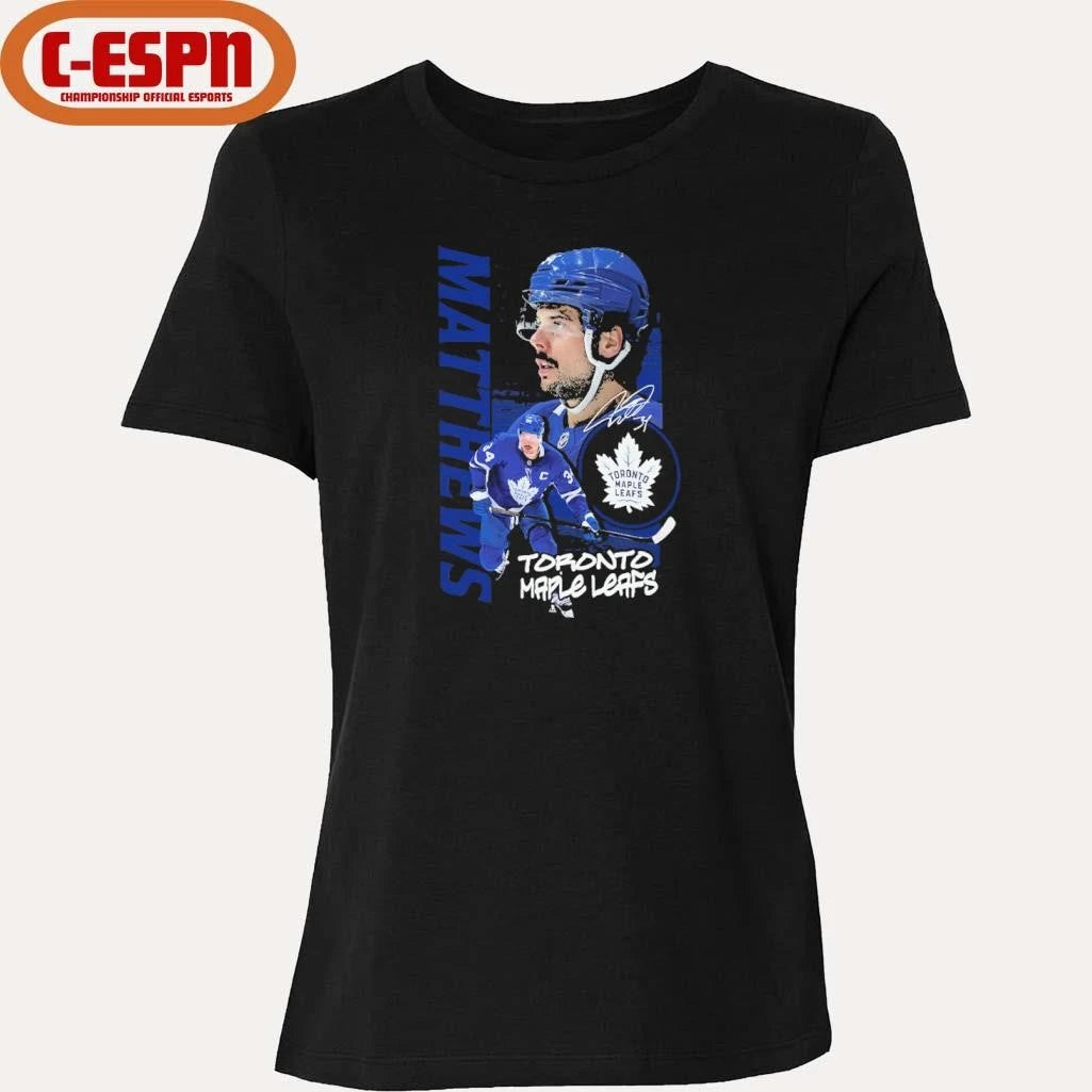 Official Auston Matthews Toronto Maple Leafs Vintage Playmaker T-Shirt