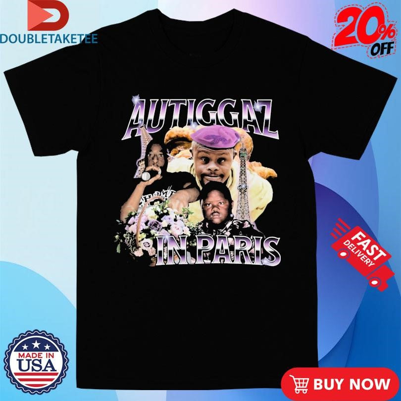 Official Autiggaz In Paris Shirts