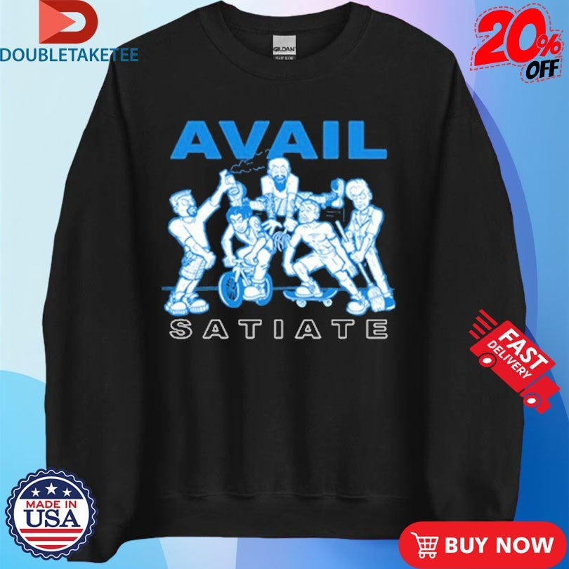 Official Avail Satiate Illustration Shirts