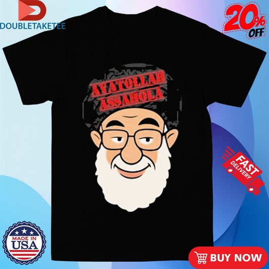 Official Ayatollah Assahola Head Face Shirts