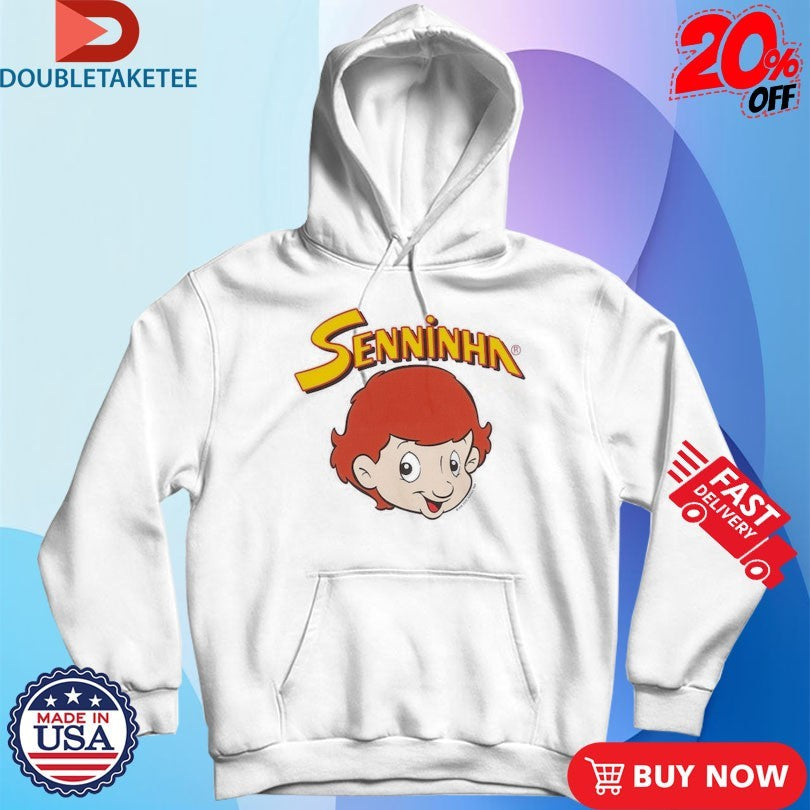 Official Ayrton Senna Senninha Head Shirts