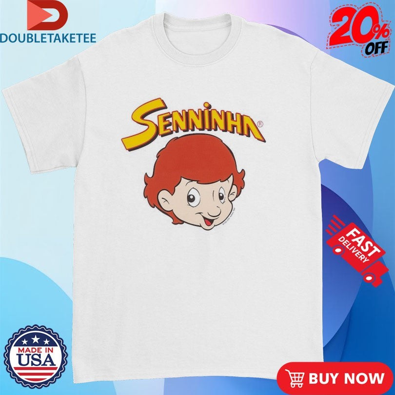 Official Ayrton Senna Senninha Head Shirts