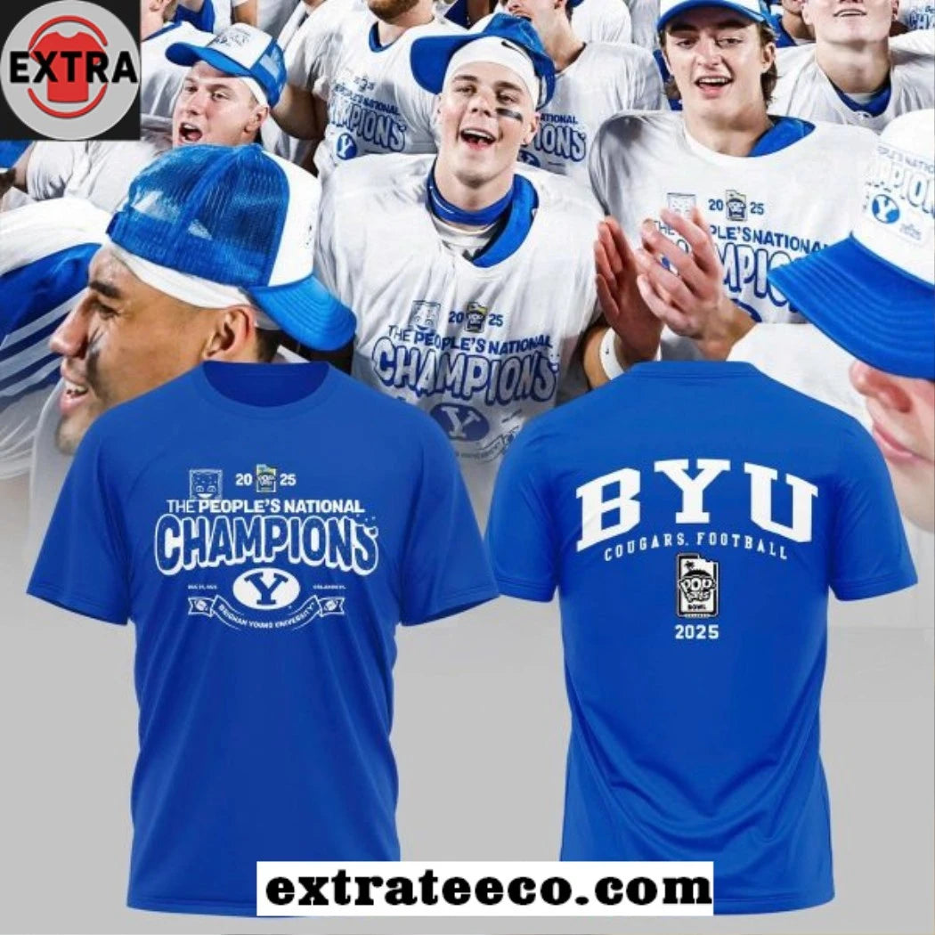 Official BYU Football Pop-Tarts Bowl Champions 2025 Go Cougars Hoodie T-Shirt