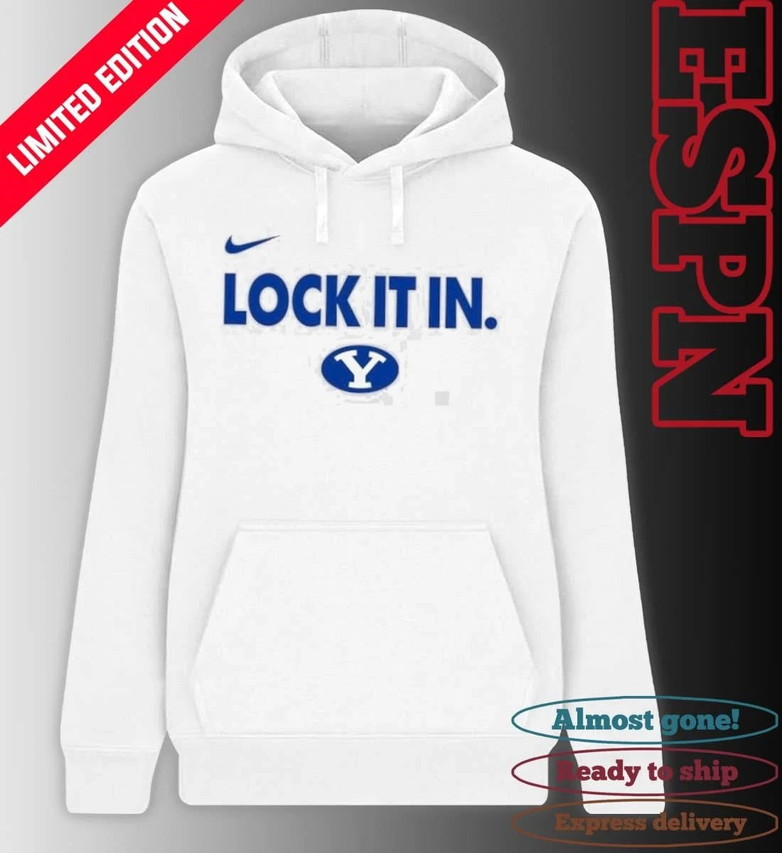 Official BYU Men’s Basketball Lock It In NCAA Tournament T-Shirt