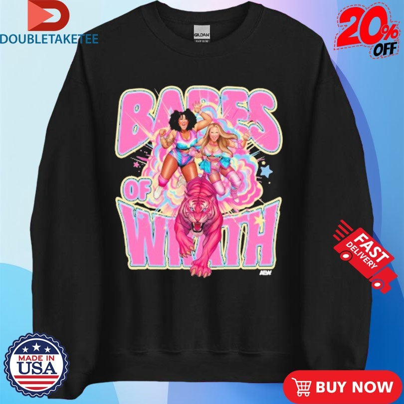 Official Babes Of Wrath Kitties Got Claws AEW Shirts