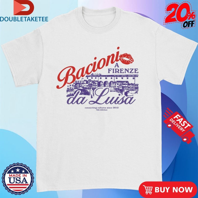 Official Bacioni Da Luisa Connecting Cultures Since 2012 Ring Shirts