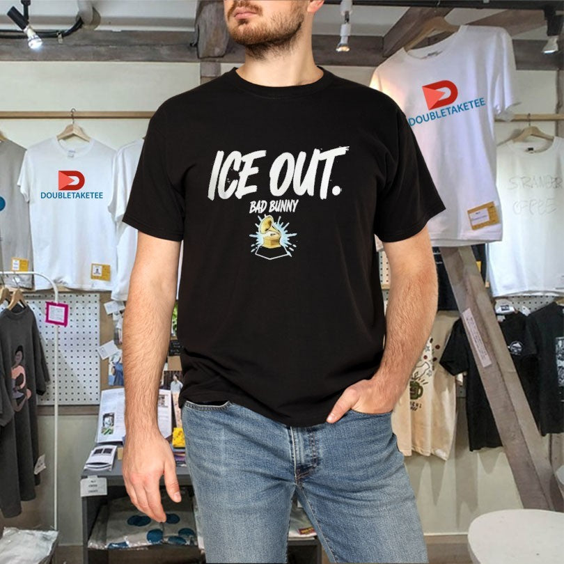 Official Bad Bunny Ice Out Grammy 2026 Award Abolish ICE Shirts