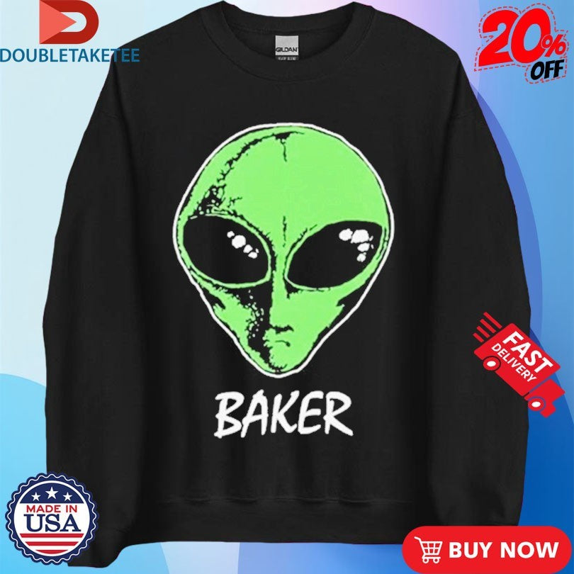 Official Baker Skateboards Alien Shirts