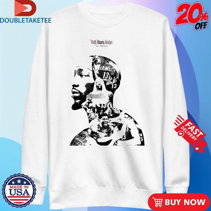 Official Bam Adebayo 83 Points Second Most Points Game In History NBA Wilt Bam Kobe Shirts