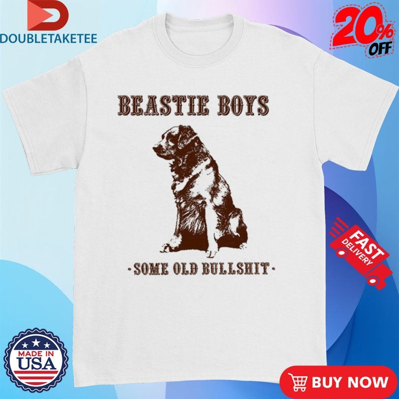 Official Beastie Boys Some Old Bullshit Dog Shirts