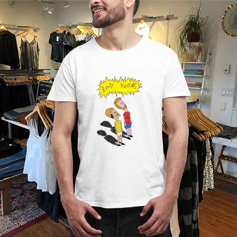 Official Beavis And Butt-Head Bad Friends Bobby &amp; Andrew Shirts