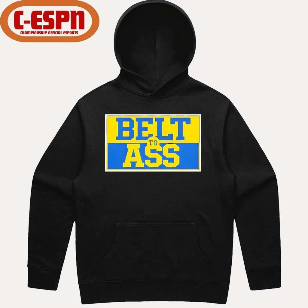 Official Belt to Ass Michigan Wolverines Shirt