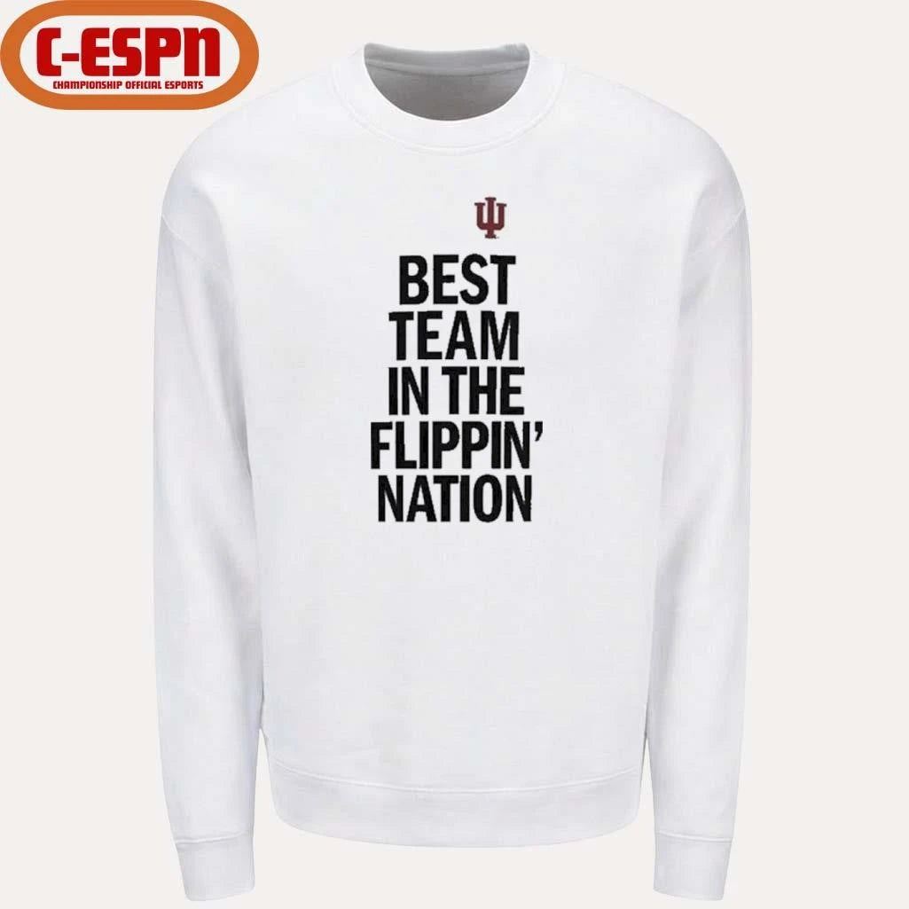 Official Best Team in the Flippin’ Nation IU Football National Champions Shirt