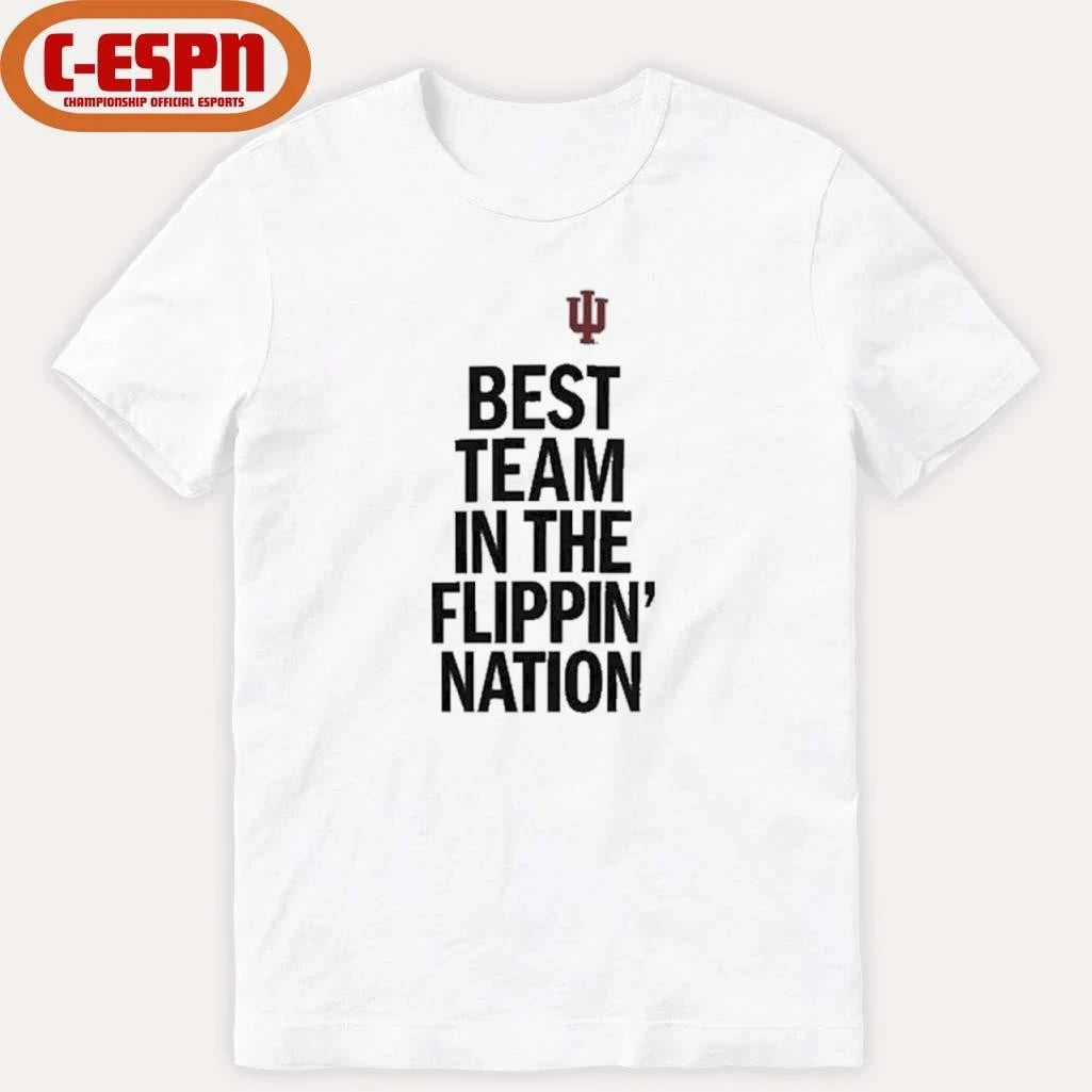 Official Best Team in the Flippin’ Nation IU Football National Champions Shirt