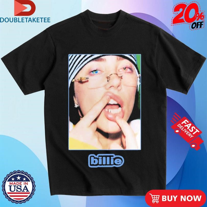 Official Billie Eilish Glasses Portrait Shirts