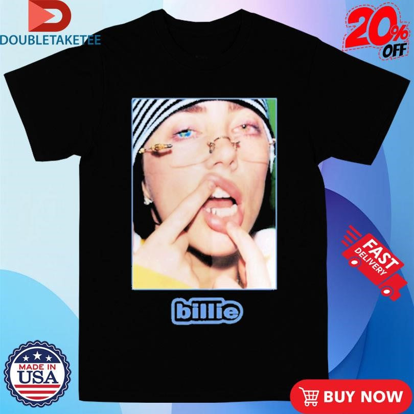 Official Billie Eilish Glasses Portrait Shirts