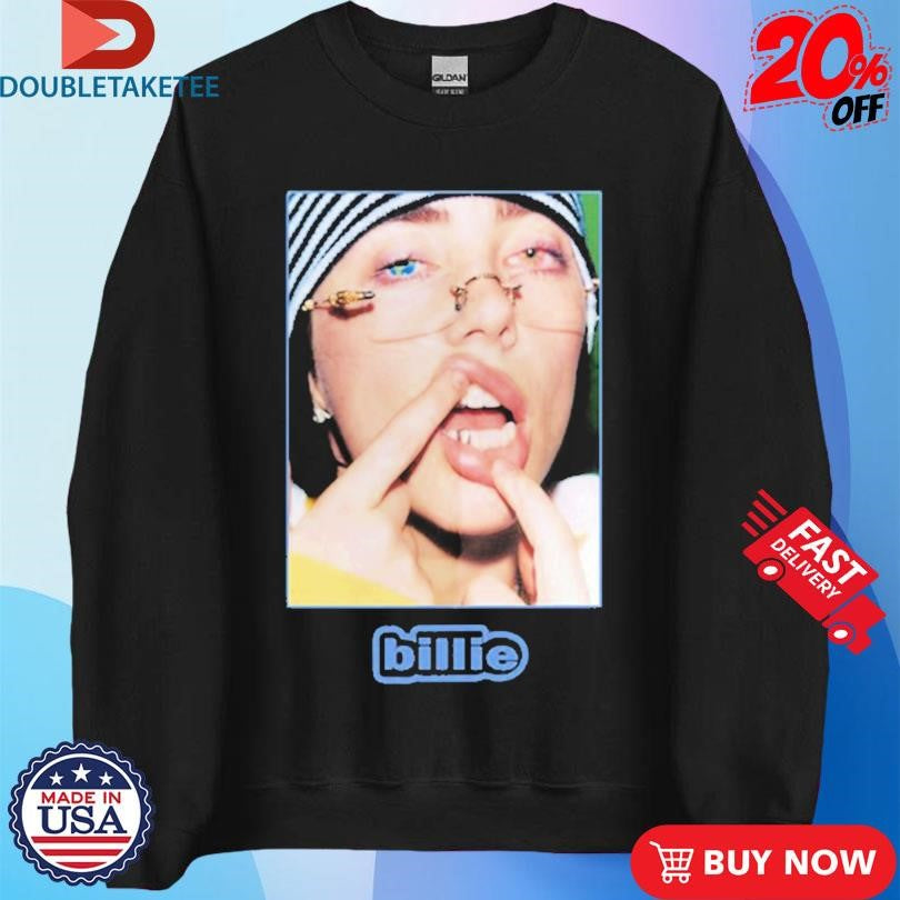 Official Billie Eilish Glasses Portrait Shirts