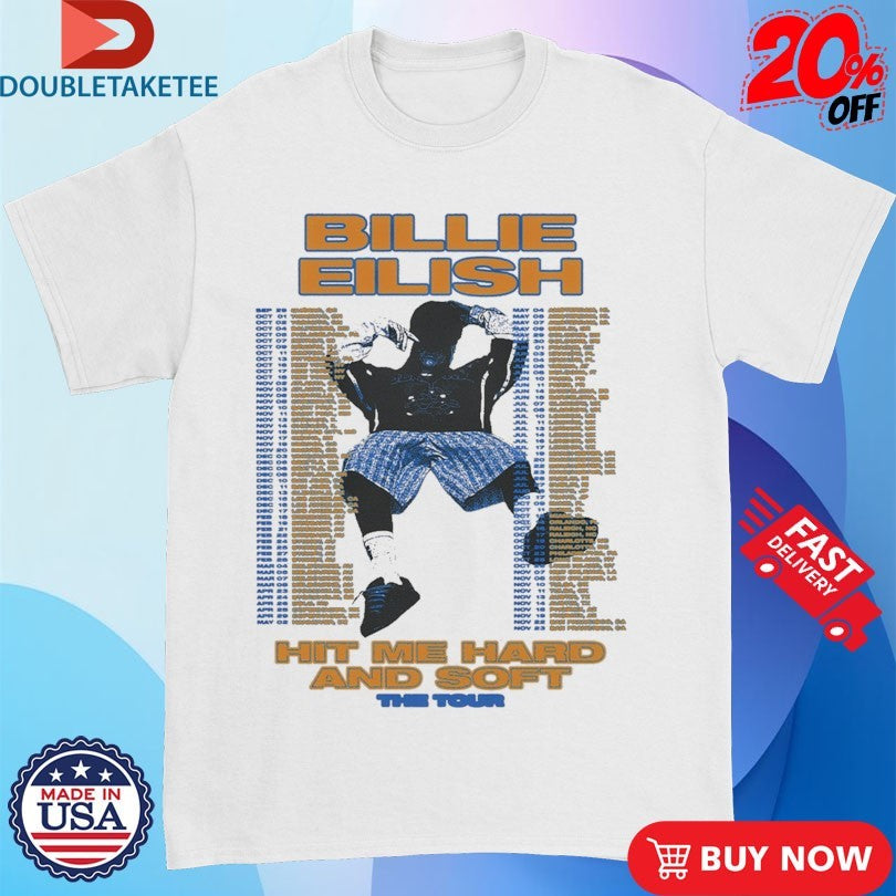 Official Billie Eilish Hit Me Hard And Soft The Tour 2024 Dates Shirts