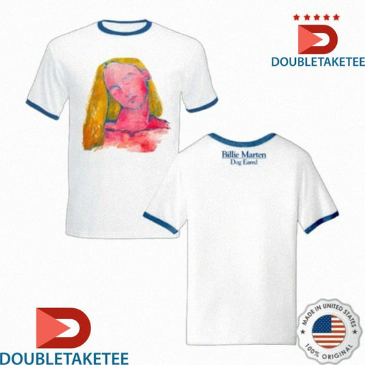 Official Billie Marten Dog Eared Album Ringer Shirts