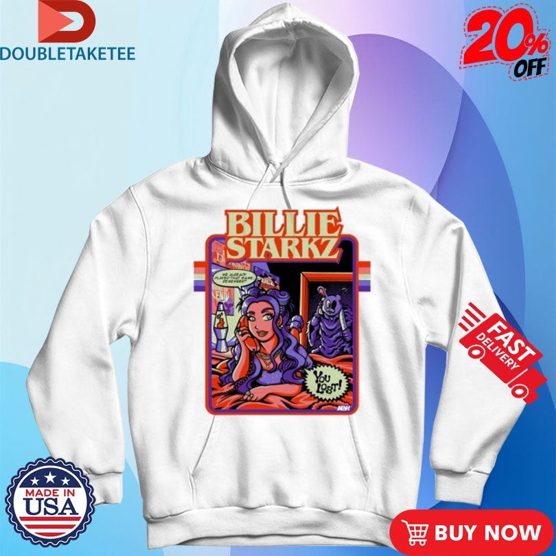 Official Billie Starkz You Lost Scream Rabbit Scream AEW Shirts