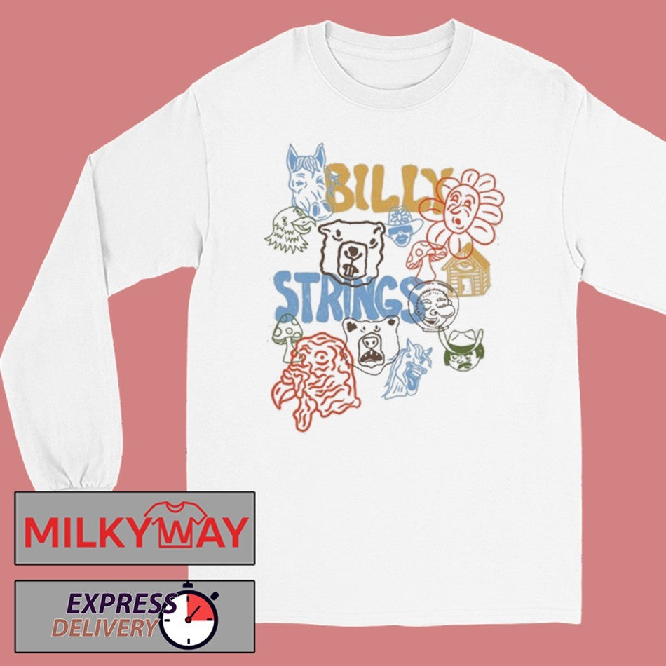 Billy Strings 2026 Winter Tour Characters shirt