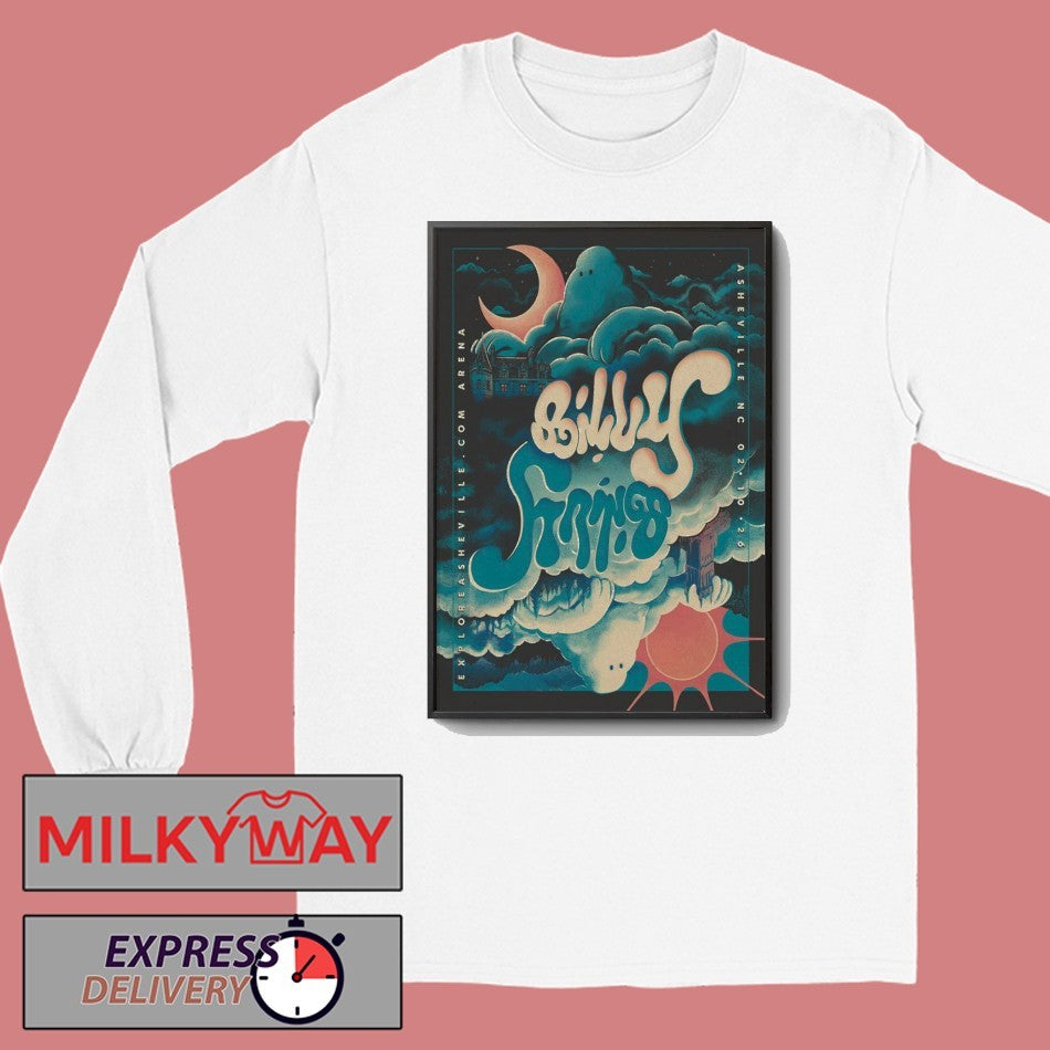 Billy Strings Asheville NC February 10 2026 Poster shirt