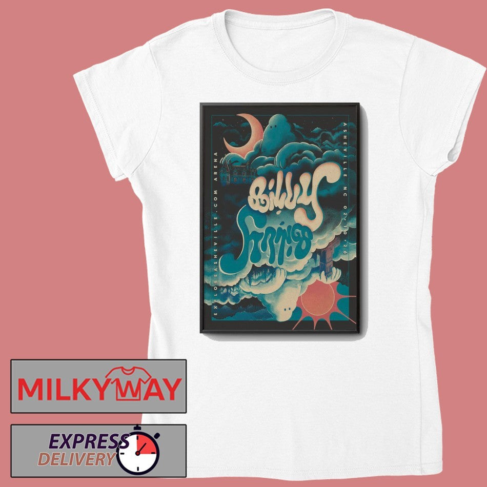 Billy Strings Asheville NC February 10 2026 Poster shirt