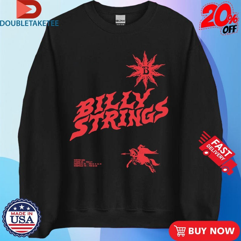 Official Billy Strings Sun Knight Shirts