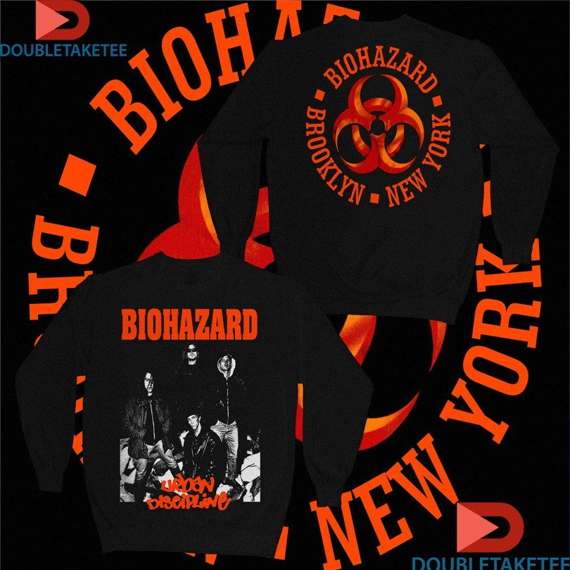 Official Biohazard Urban Discipline Brooklyn New York Shirts
